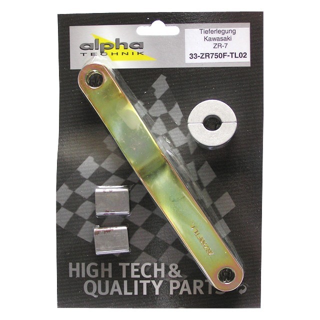 alpha Technik Lowering Kit 40mm Kawasaki ZR7; Type ZR750F; Model Year 2001-