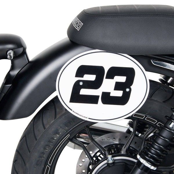 Barracuda Number Plate Moto Guzzi V7 II