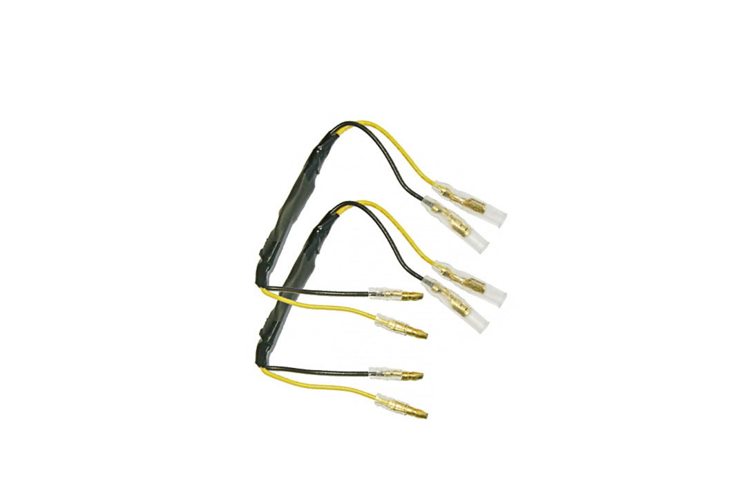 alpha Technik Licence Plate Holder-flasher light, turn signal-Kit X-LED for Yamaha MT-07 RM33 / RM34 from model year 2021- (Rear)