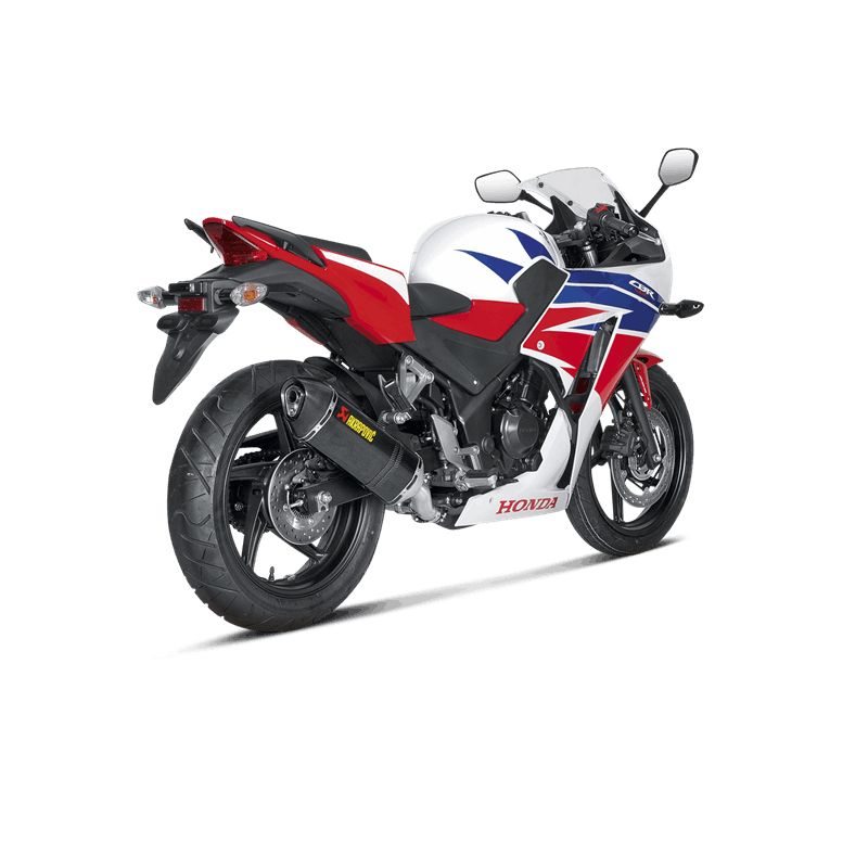 Akrapovic Slip-On Line (Carbon) silencer for Honda CBR 300 R year 2014-2016