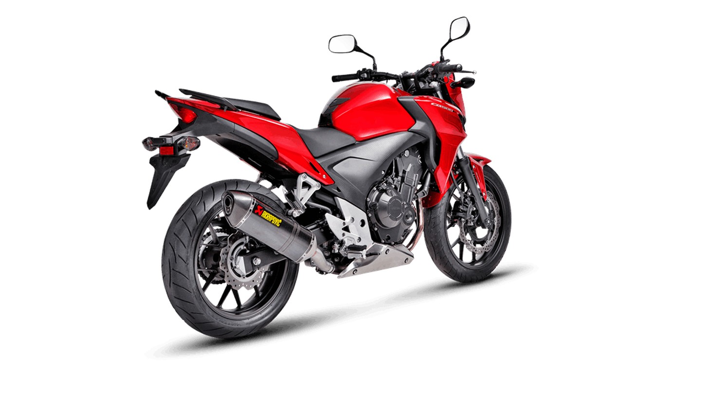Akrapovic Slip-On Line (Carbon) Exhaust for Honda CB 400/500F 2013-2015