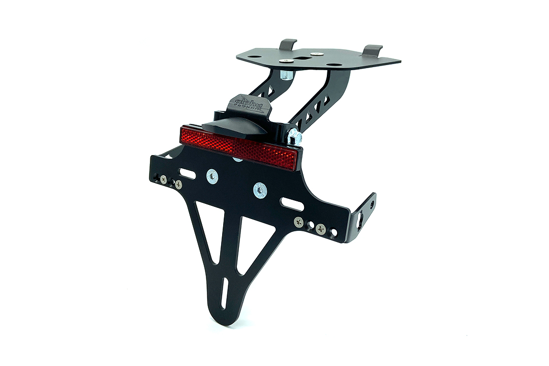 alpha Technik Number Plate Holder for BMW S1000RR; TYPE 2R99; Model Year 2019-