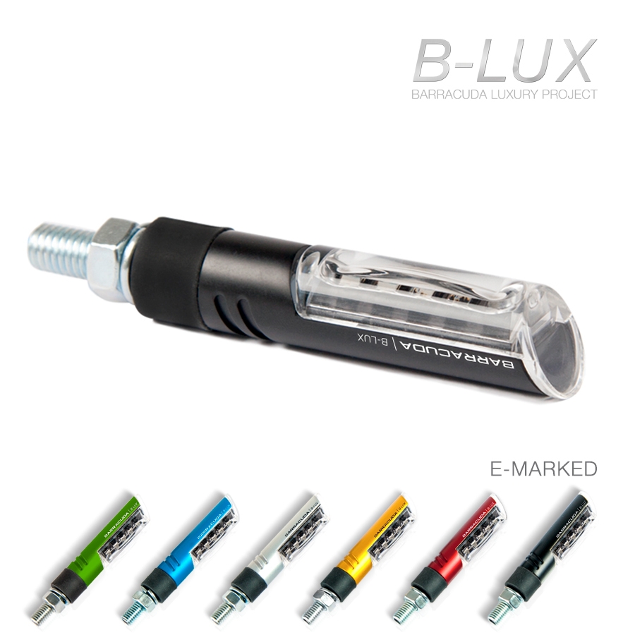 Barracuda flasher light, turn signal IDEA B-LUX black