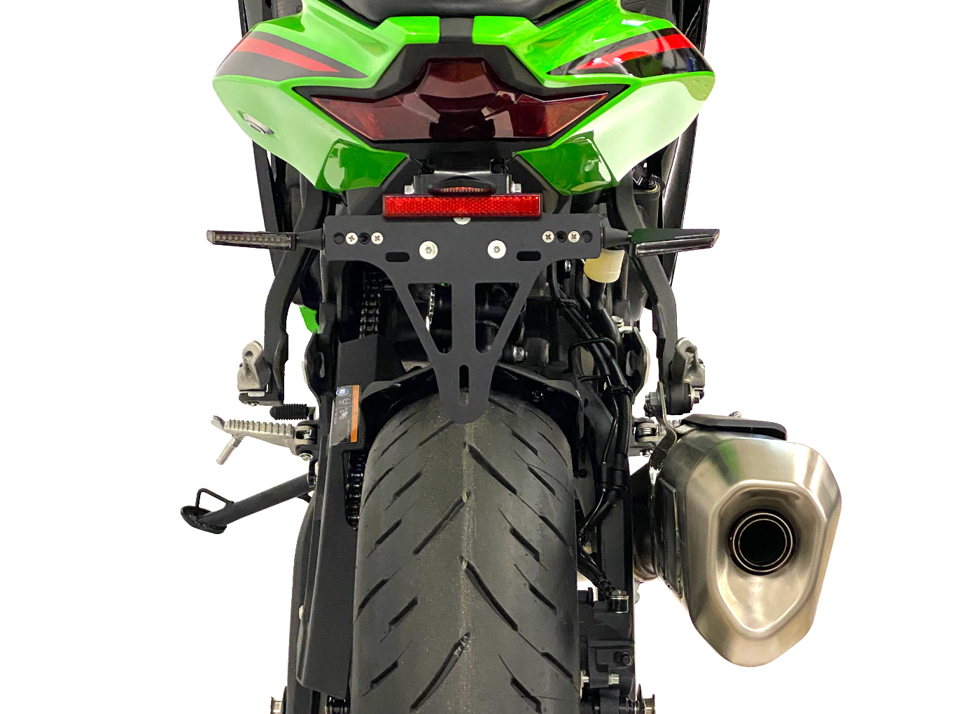 alpha Technik Licence Plate Holder for Kawasaki Ninja ZX4-R / ZX-4RR, model year 2024-