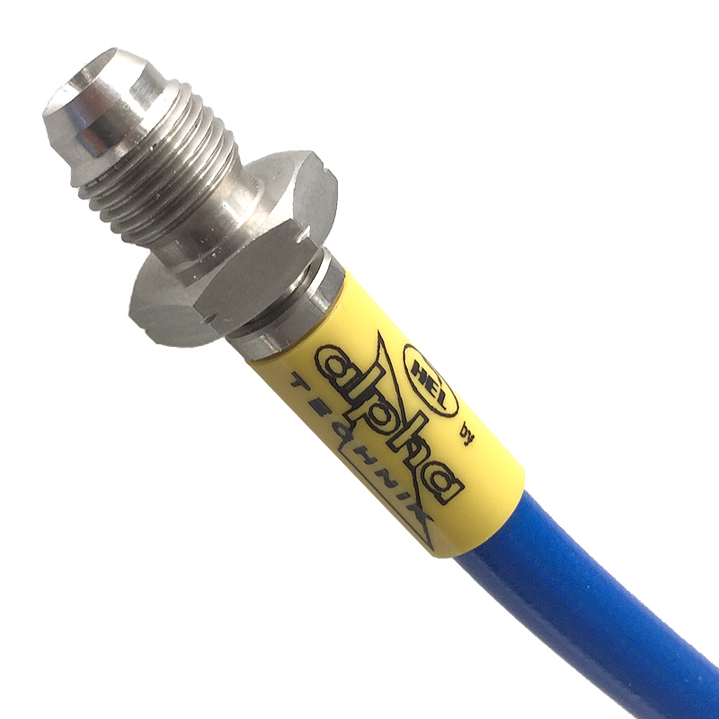 Custom-made HEL Braided Brake/Clutch Hose, 1-piece