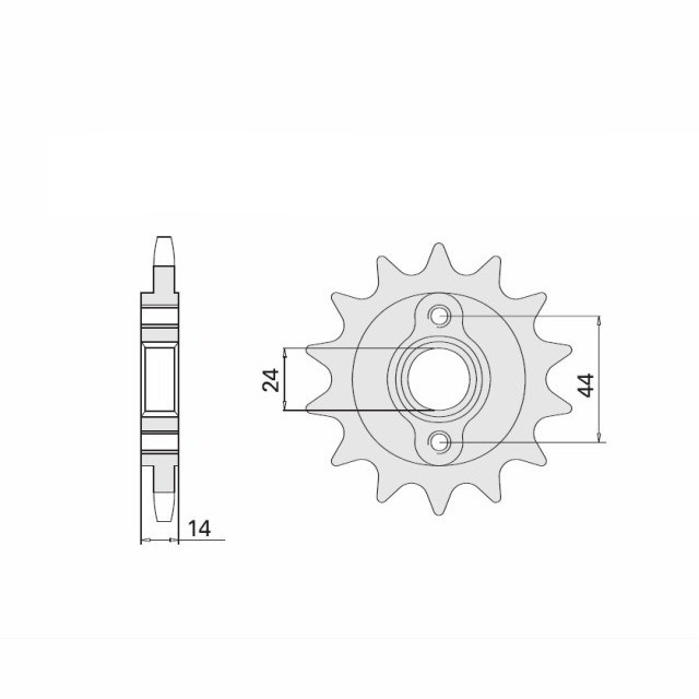 Sprocket, 16 Teeth, 525 Pitch