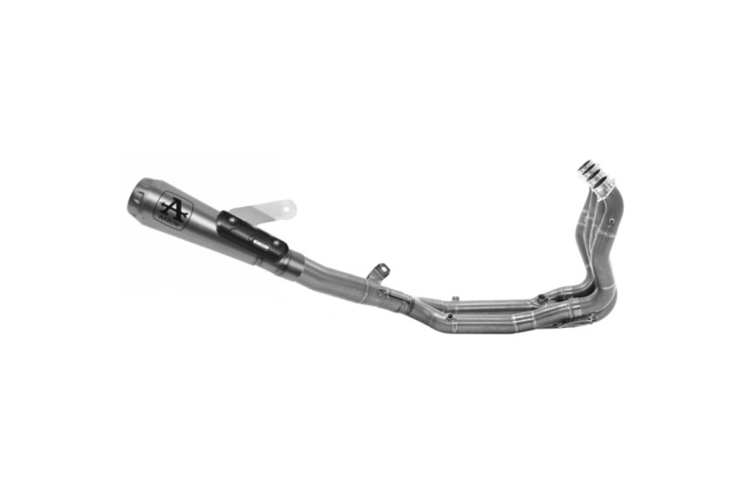 ARROW COMPETITION EVO FULL SYSTEM Titanium with PRO-RACE Silencer for BMW S1000R from 2021-