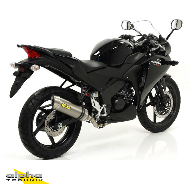 ARROW Exhaust THUNDER for Honda CBR125R 2011-2016, Aluminium