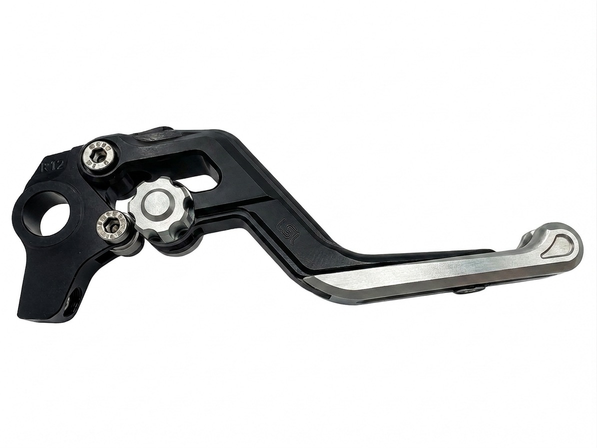 LSL ERGONIA Brake Lever R53R Black/Silver/Silver