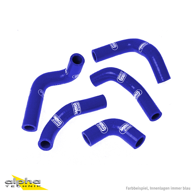 SAMCO SPORT Silicone Hose Kit blue for Husqvarna TC250 and TE250 Model Year 2001-2005