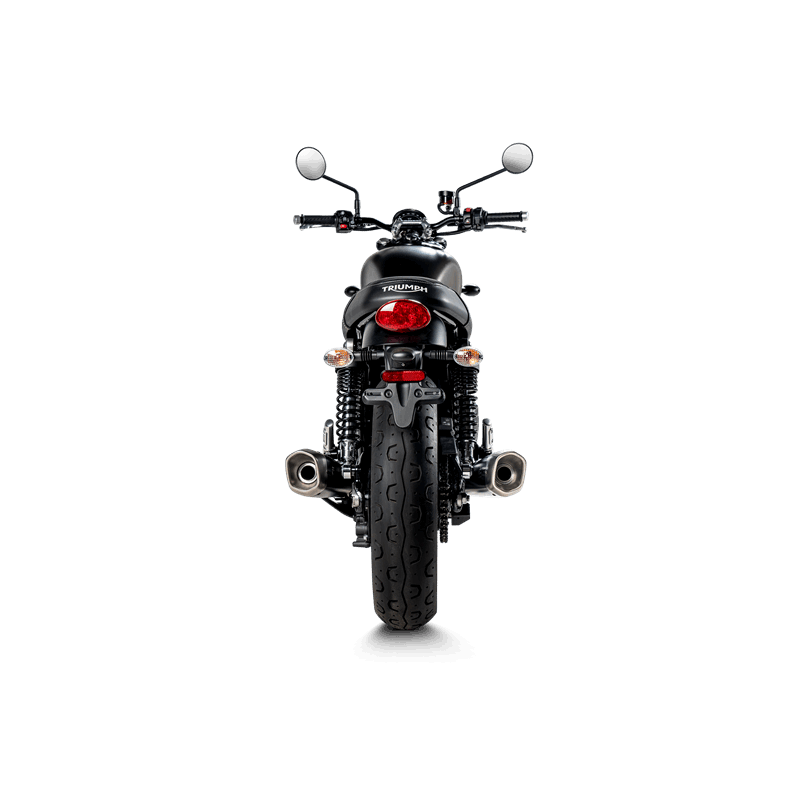 Akrapovic Slip-On Line (Titanium) for Triumph Street Twin Model Year 2016-2020