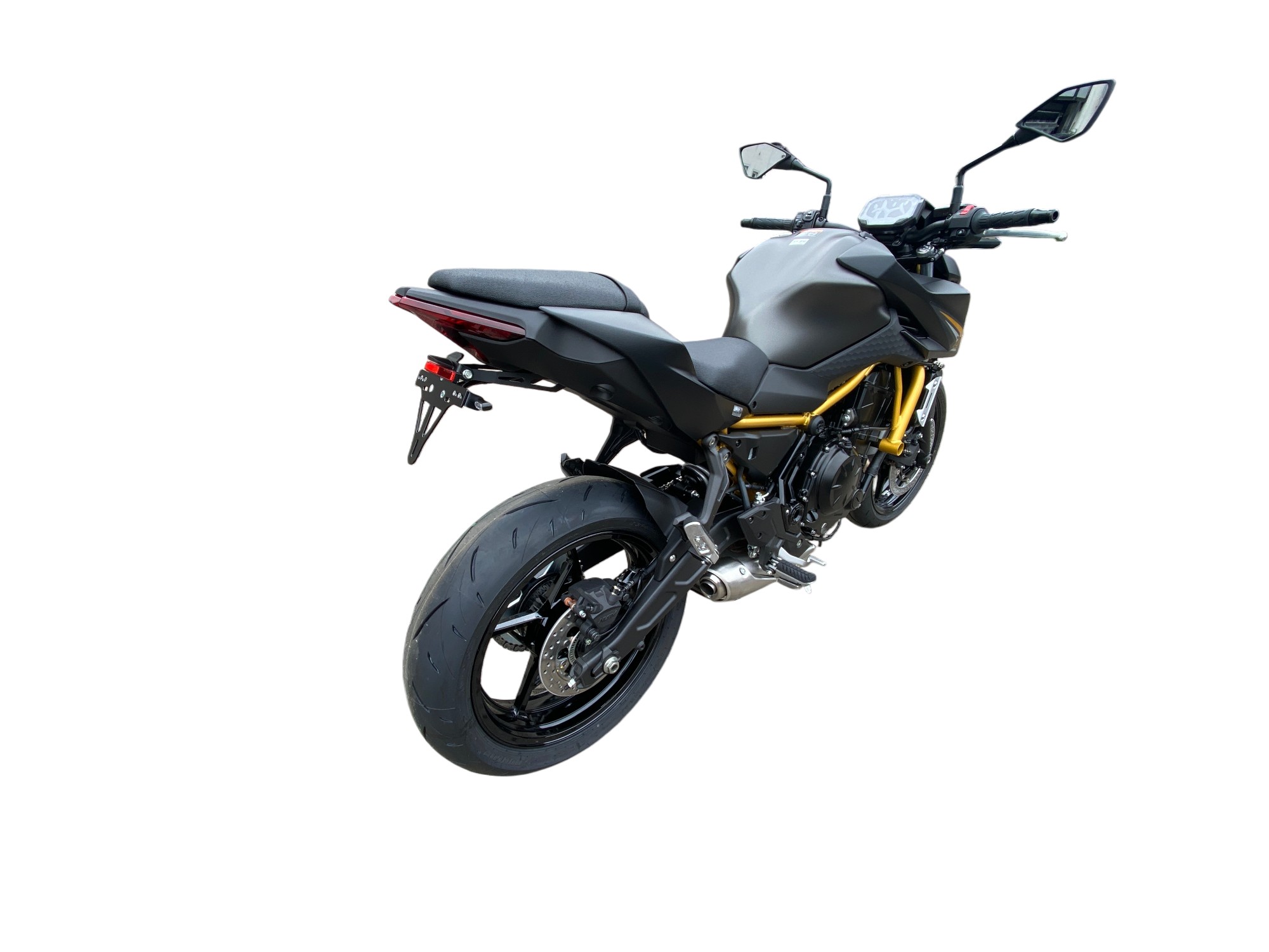 alpha Technik Number Plate Holder for Kawasaki Z650S from model year 2026-