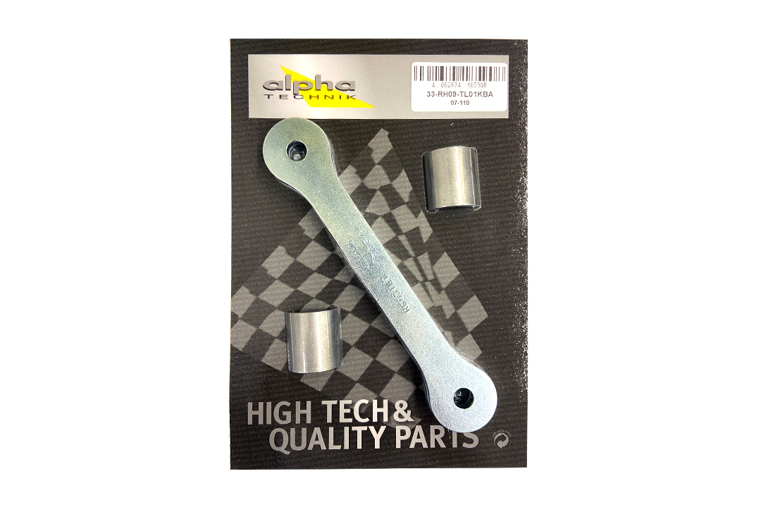 alpha Technik Lowering Kit 40mm for Honda NC750X, NC750XA; Type RH09; Model Year 2021-