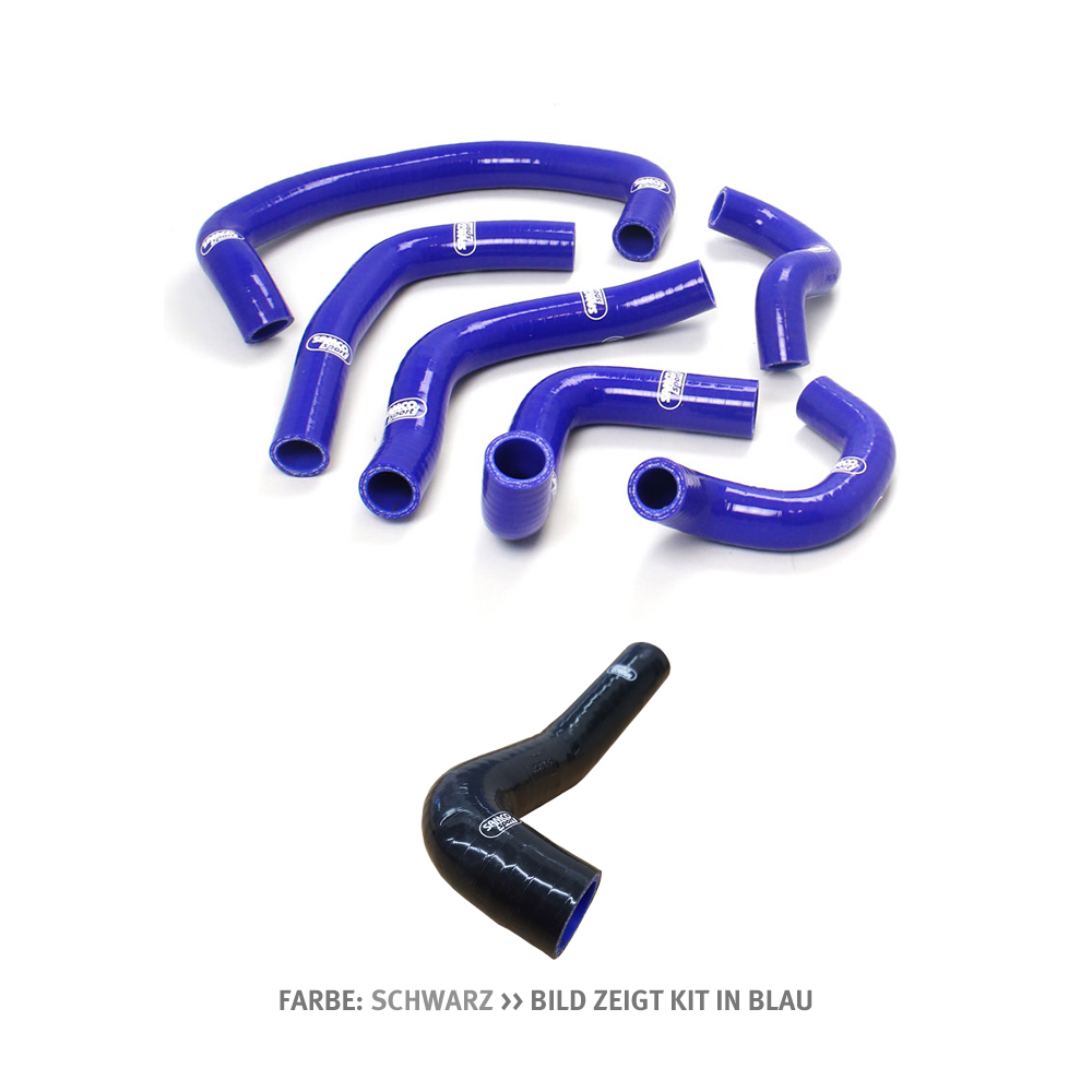 SAMCO SPORT Silicone Hose Kit black for Suzuki GSXR400 model year 1990-1995