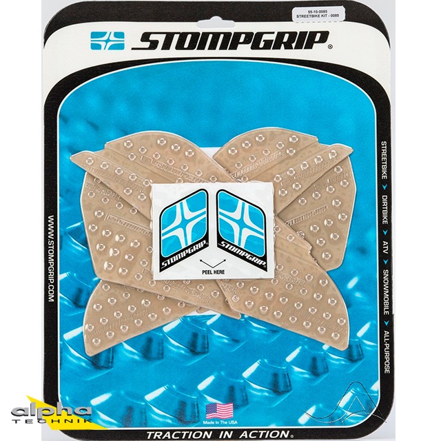 Stompgrip clear, Volcano, for MV Agusta F3 675, 800, Superveloce 800 (see compatibility list)