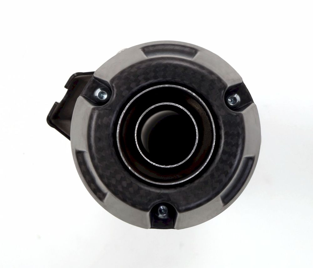 ARROW REBEL DARK Exhaust for Yamaha SCR950 2017-, Black Stainless Steel (Only with ARROW Header)