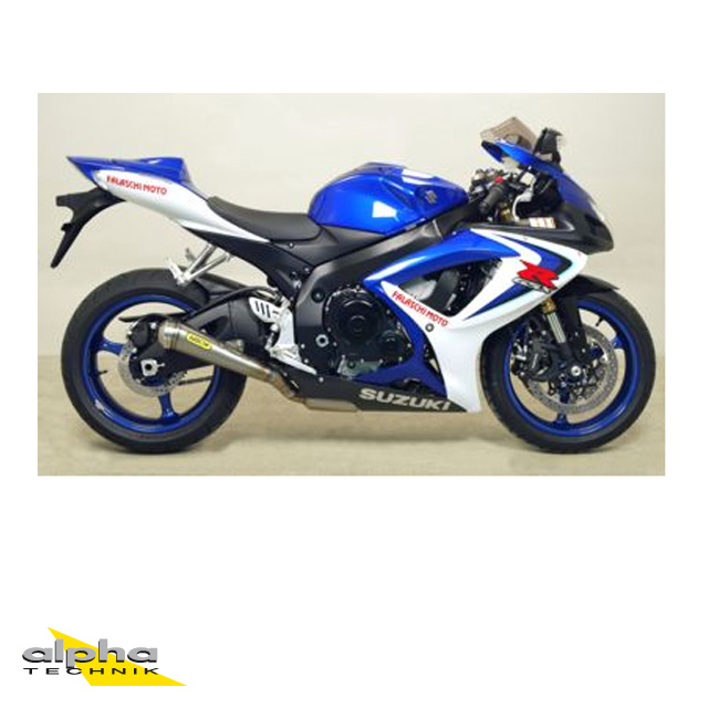 ARROW PRO-RACING Exhaust for GSX-R600 / GSXR750 2006-2007, Stainless Steel