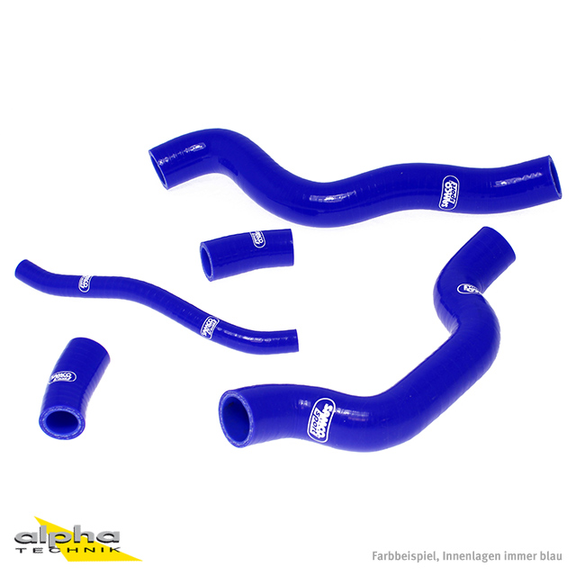 SAMCO SPORT Silicone Hose Kit blue for Suzuki SV1000 Model Year 2003-2007