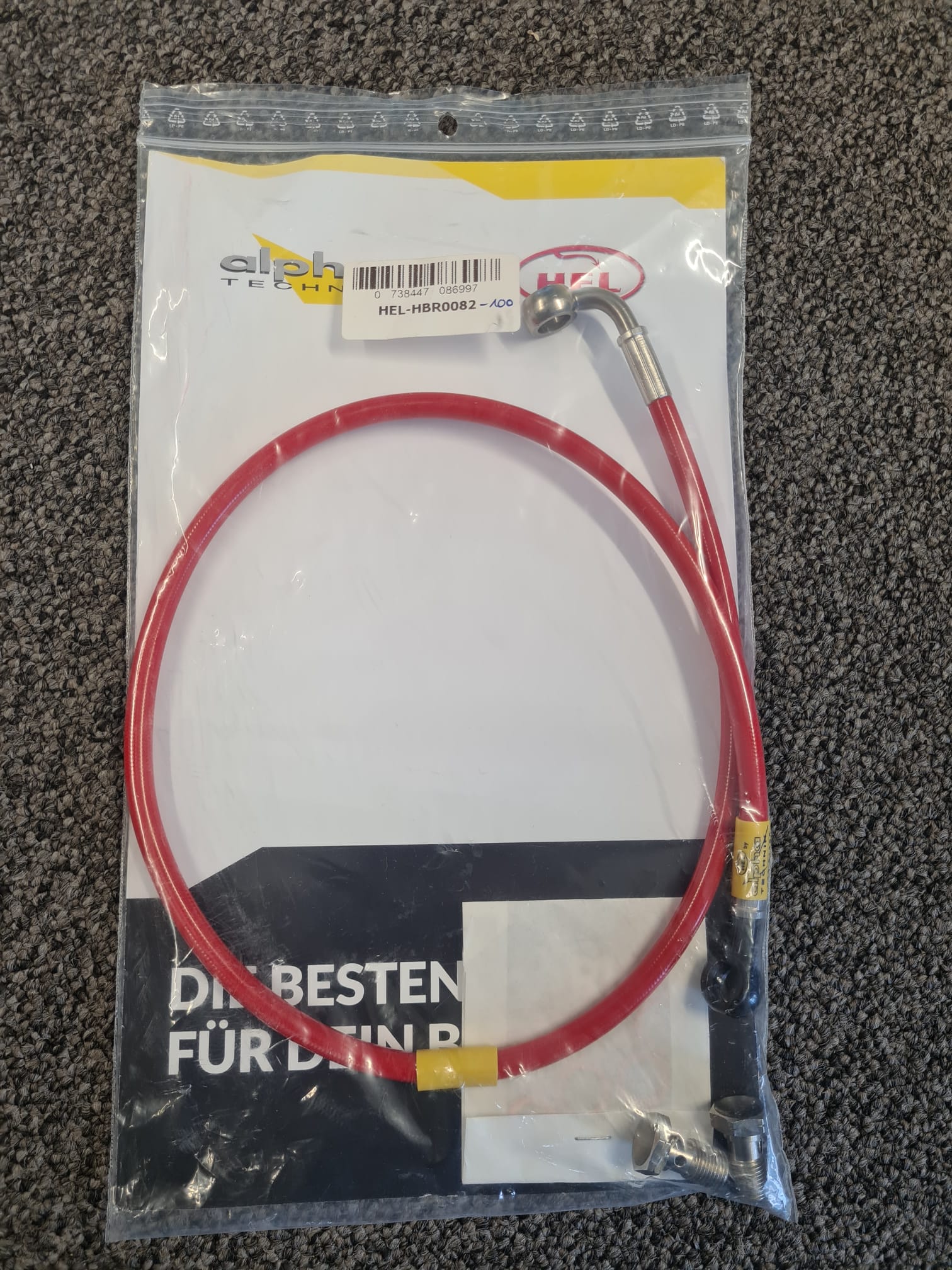 HEL Braided Break Line for Aprilia ETV1000 Caponor