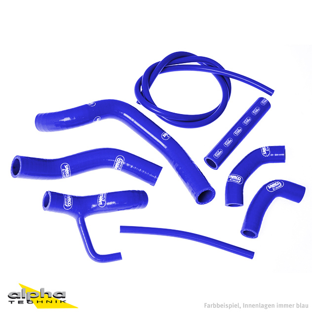 SAMCO SPORT Silicone Hose Kit blue for Ducati Multistrada 1200 S Pikes Peak Touring Granturismo model year 2010-2014