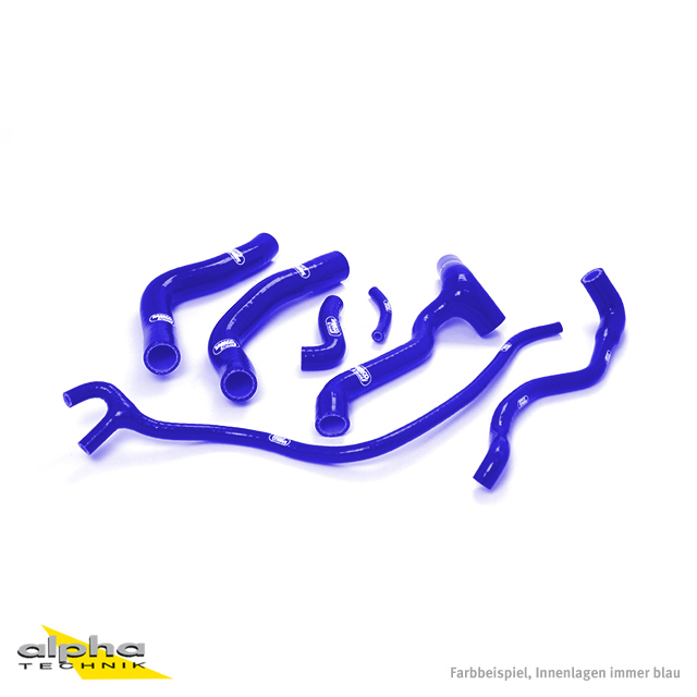 SAMCO SPORT Silicone Hose Kit blue for Aprilia SMV750 Dorsoduro Model Year 2007-2017