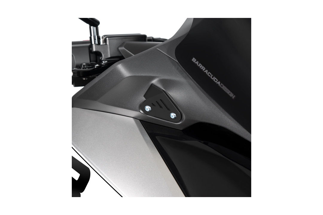 Barracuda mirror adapter from fairing to handlebar for Honda Forza 750 from model year 2021