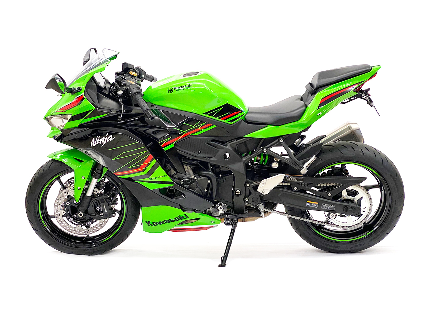 alpha Technik Licence Plate Holder for Kawasaki Ninja ZX4-R / ZX-4RR, model year 2024-