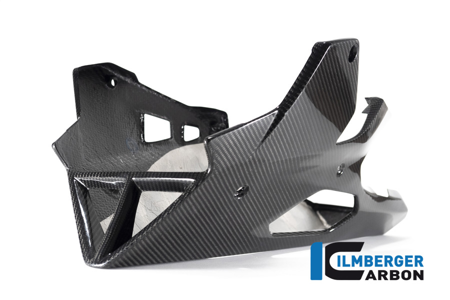 Ilmberger Carbon Belly Pan, Long Version, with center stand, Glossy, BMW S1000XR 2020-2023