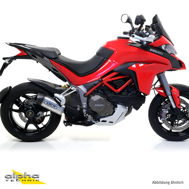 ARROW INDY RACE Aluminium Exhaust for Ducati Multistrada 1200 / 1260 2015-