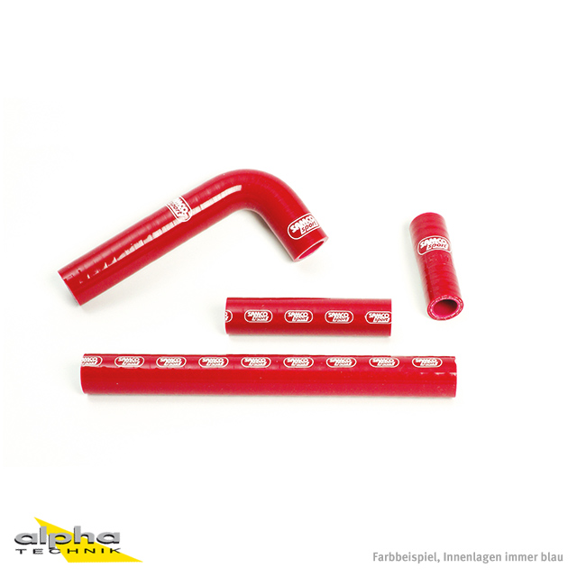 SAMCO SPORT Silicone Hose Kit Red for Yamaha WR400F YZ400F WR426F YZ426F Model Year 1998-2002