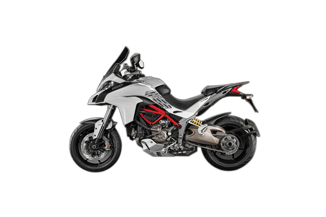 Stompgrip black, Icon, for Ducati Multistrada 950/1200/1260
