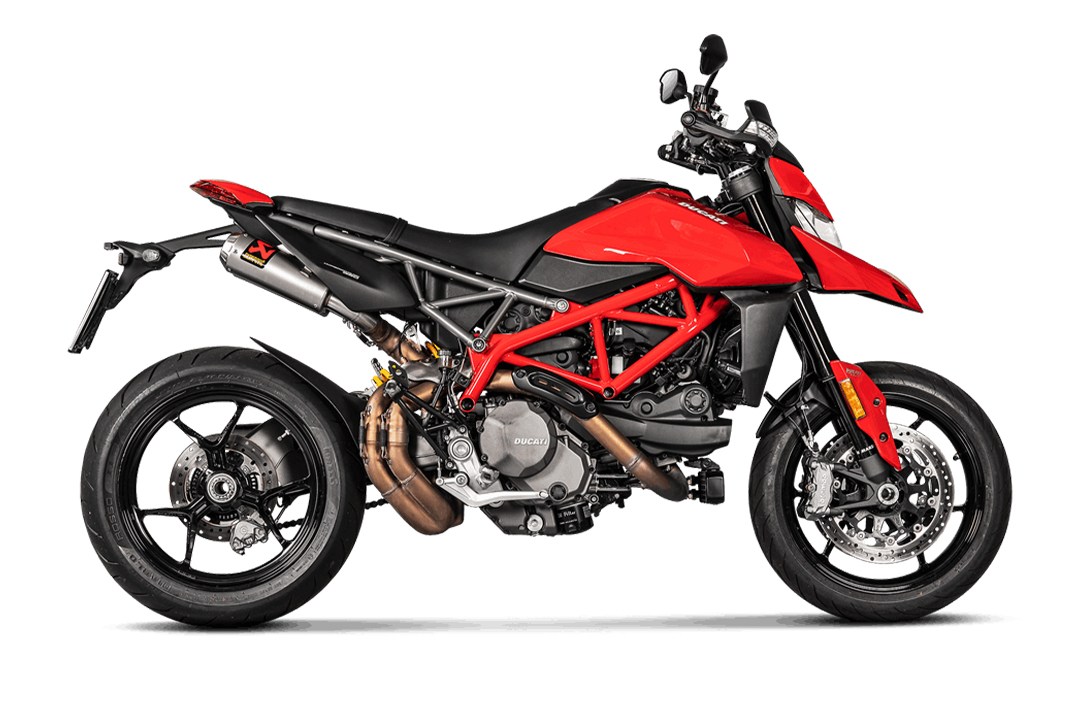 Akrapovic Slip-On Line (Titanium) Exhaust for Ducati Hypermotard 950 /SP from model year 2019-