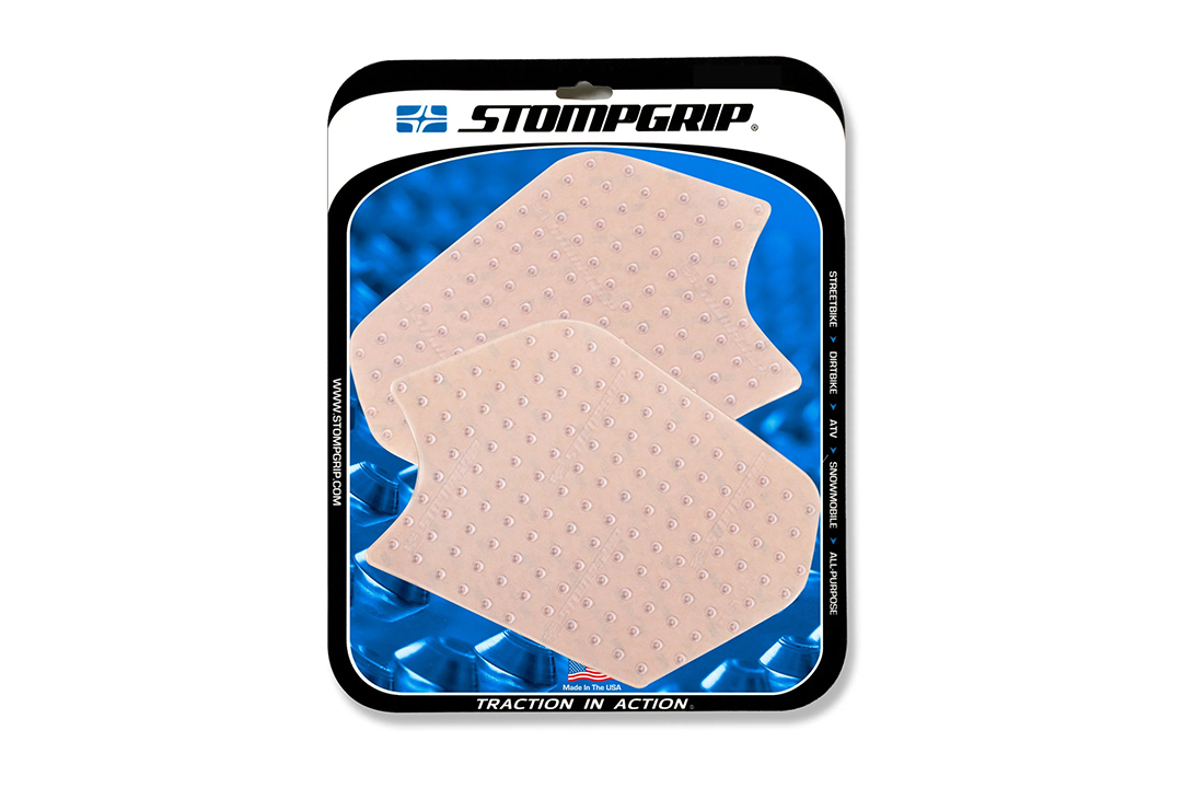 Stompgrip fuel tank Pad, clear, Volcano, Streetbike fuel tank Kit - fuel tank Sides, for Honda MSX125 Grom, 2021-2024