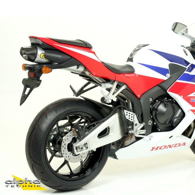 ARROW Indy Race Exhaust for Honda CBR600RR 2013-2016, Aluminium (Only with ARROW Mid-pipe)