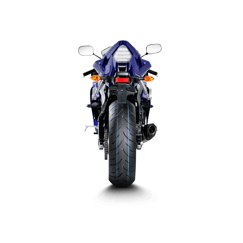 Akrapovic Slip-On Line (Titanium) Exhaust for Yamaha YZF-R6 2010-2025
