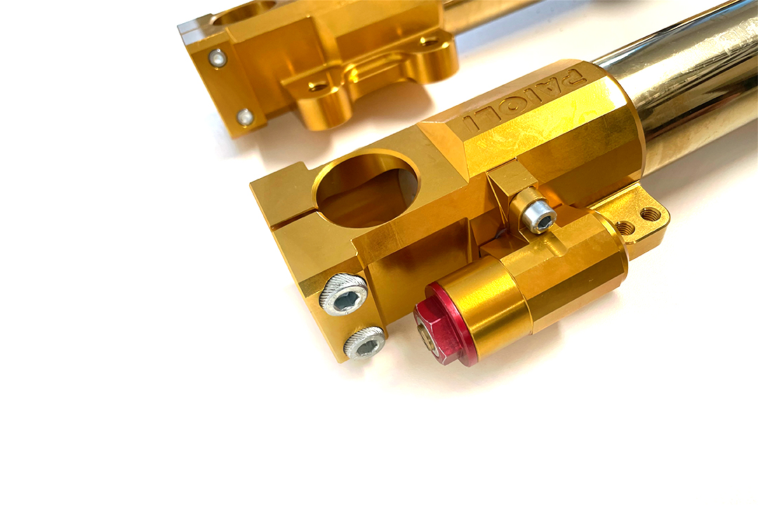 alpha Technik PAIOLI fork tube Superbike SB8 USD gold