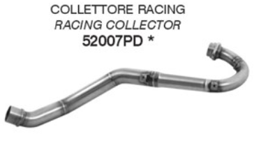 ARROW stainless steel exhaust header for Aprilia RX125 / SX125 model year 2025-
