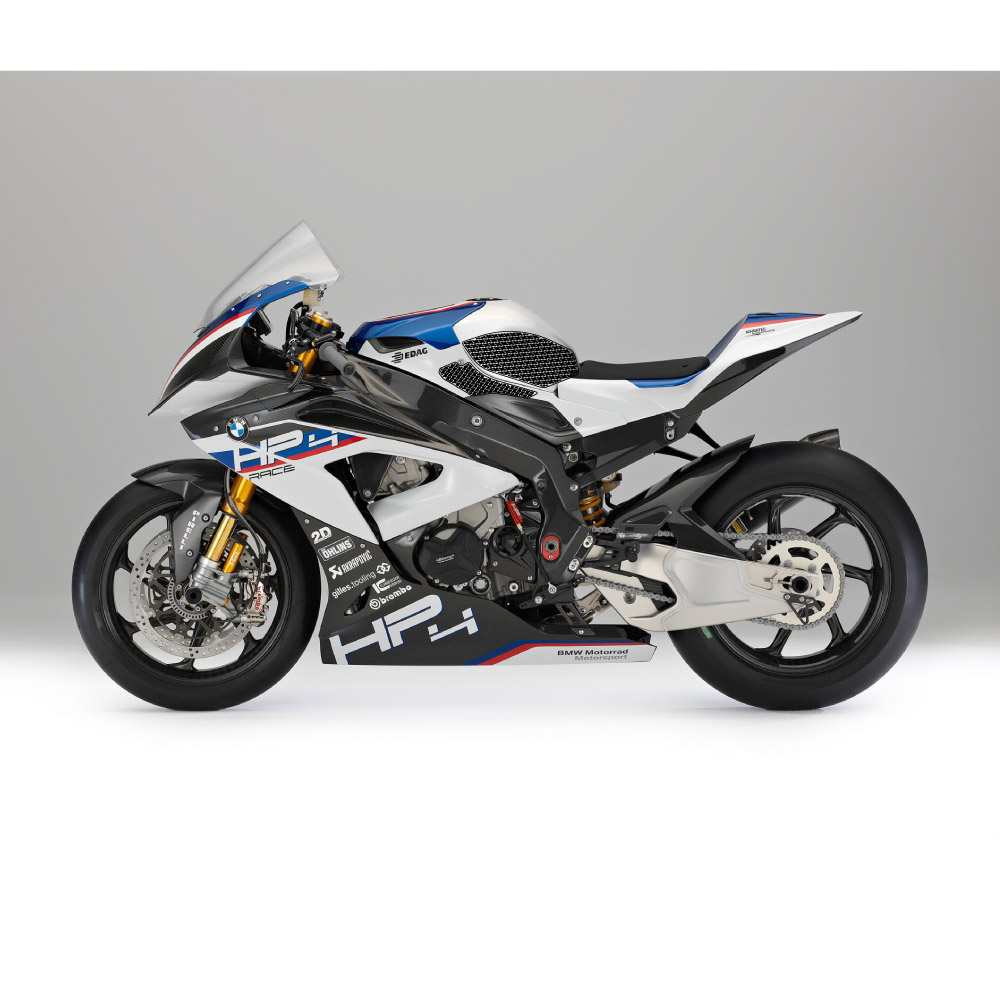 Stompgrip Traction Pads black, for BMW HP4 Race, 2018-2019, S1000R, 2014-2020, S1000RR, 2015-2019