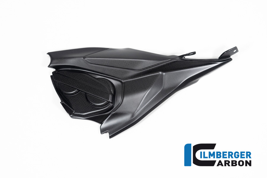 Ilmberger Carbon frame tail fairing with cylinder head cover left side L/S, matt, Ducati Streetfighter V2, 2022-