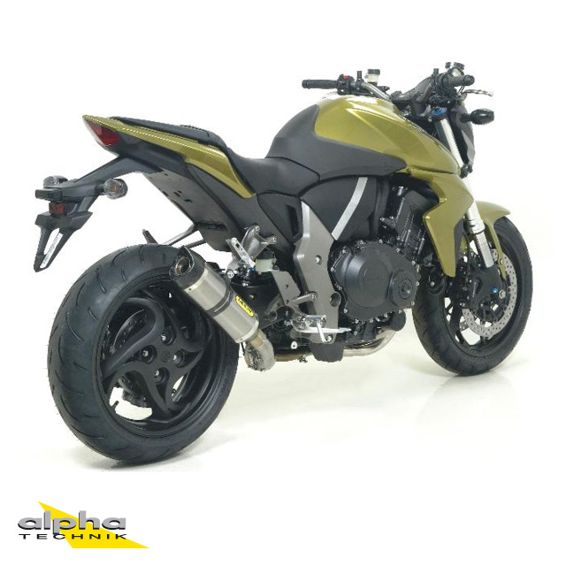 ARROW THUNDER Exhaust Honda CB1000R 2008-2016, Titanium, Carbon End Cap