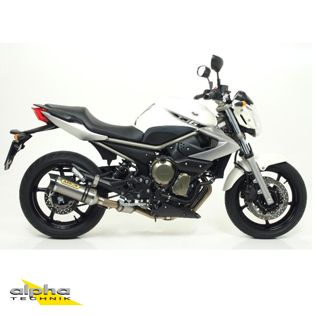 ARROW THUNDER Exhaust for Yamaha XJ6 Diversion 2009-2016, Aluminium (Only for ARROW Headers)