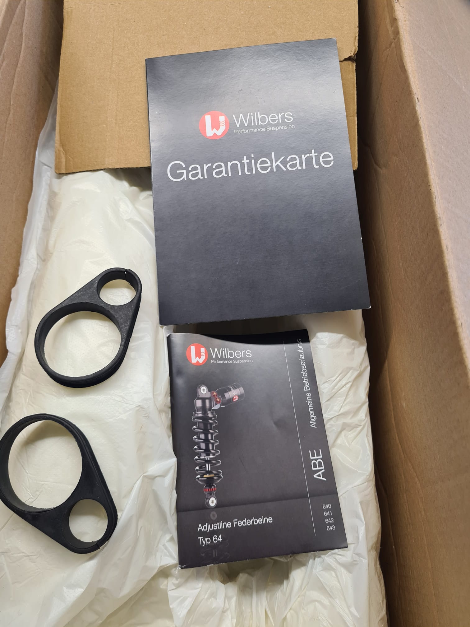 Wilbers shock absorber 641 Adjustline for BMW R 1150 R 01-