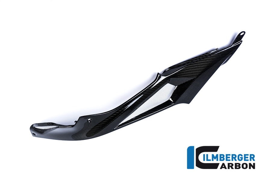 Seitendeckel links am Tank, Carbon