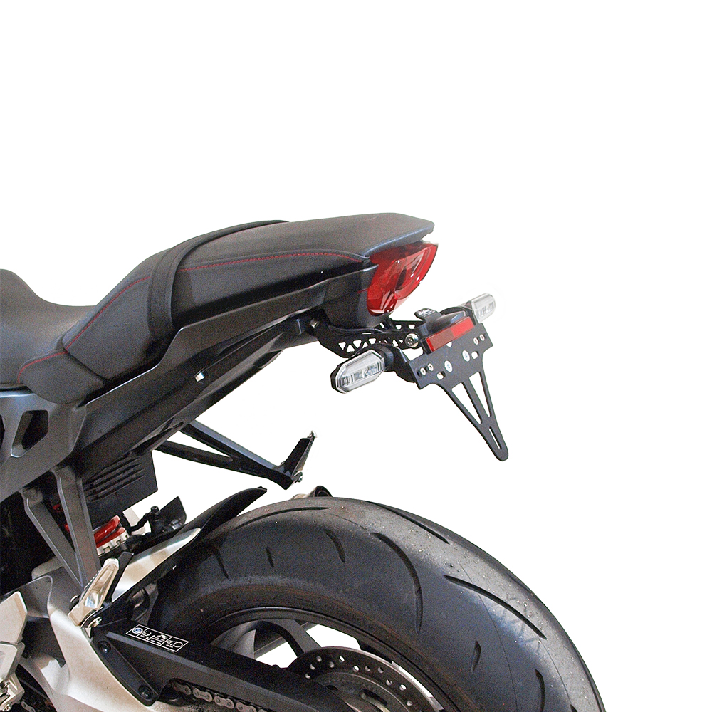 alpha Technik Number Plate Holder for Honda CB1000R; Type SC80; Model Year 2018-