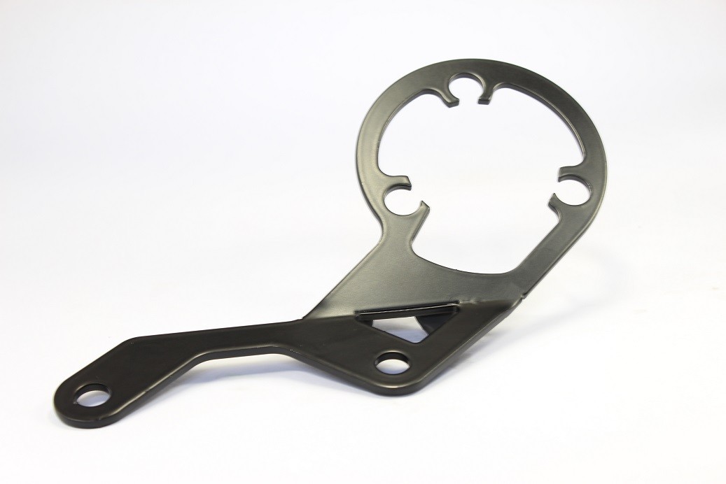 GILLES 2DGT adjustable handlebar risers black