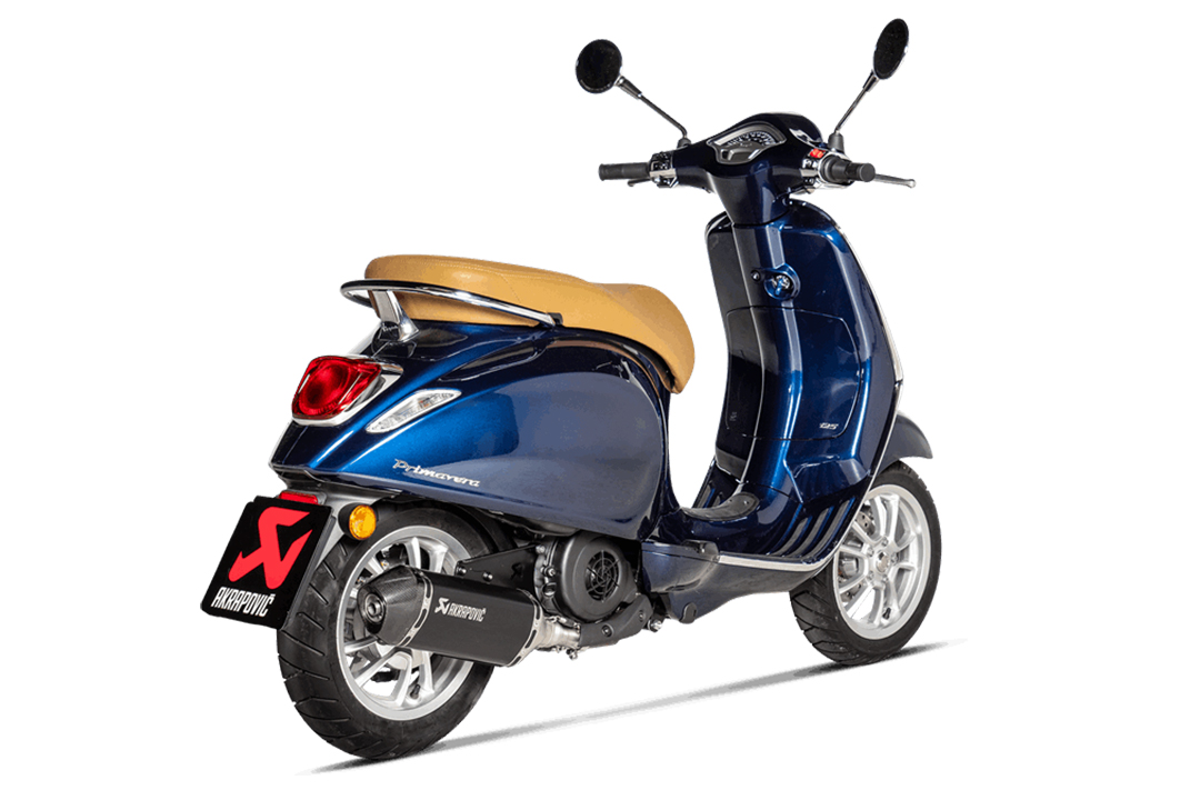 Akrapovic Slip-On Line (SS) Exhaust for Vespa Primavera 125IE 3V from Model Year 2021