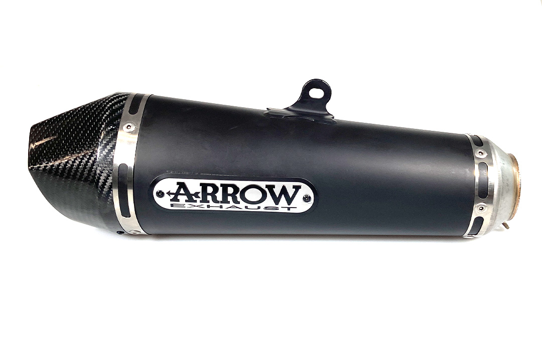 ARROW DARK X-KONE Stainless Steel Exhaust for Yamaha MT-07 2014-2020 / MT-07 Tracer 2016-2017 / Tracer 700 2020-