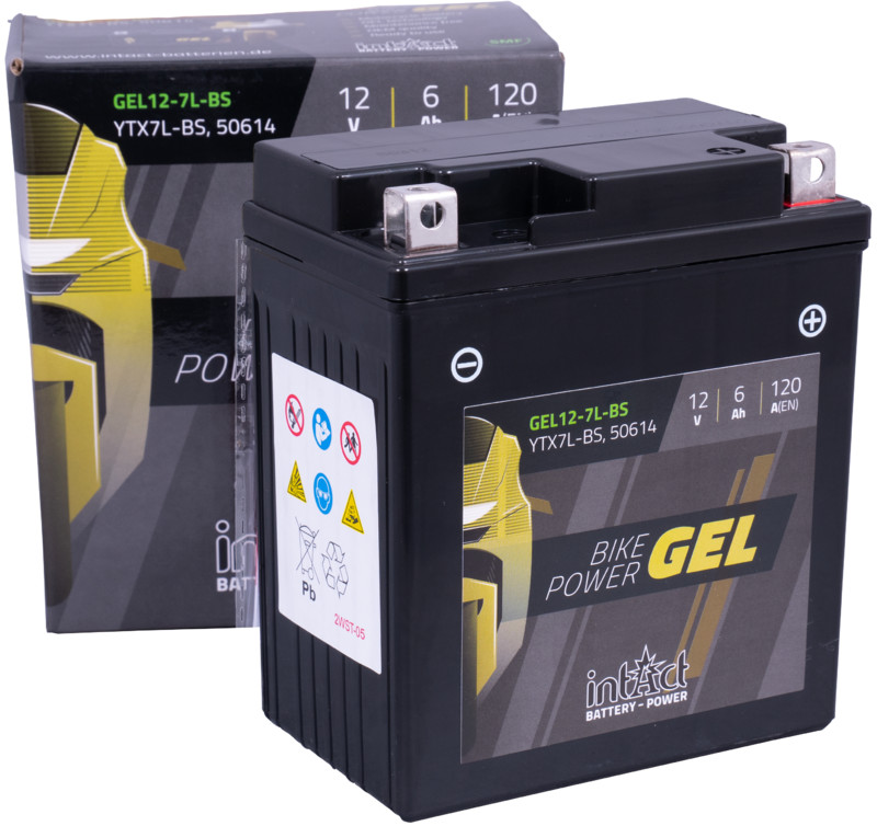 Intact GEL Battery YTX7L-BS / 50614