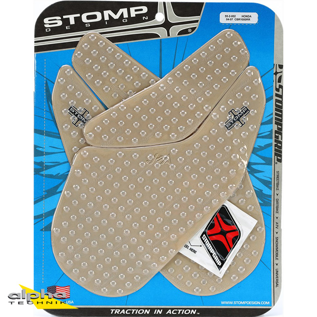 Stompgrip clear, Volcano, for Honda CBR1000RR, 2004-2007