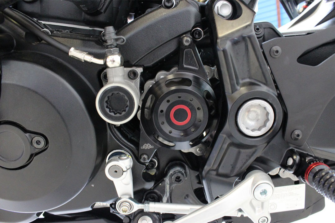Gilles Sprocket Cover, black, for Yamaha MT-10 RN45